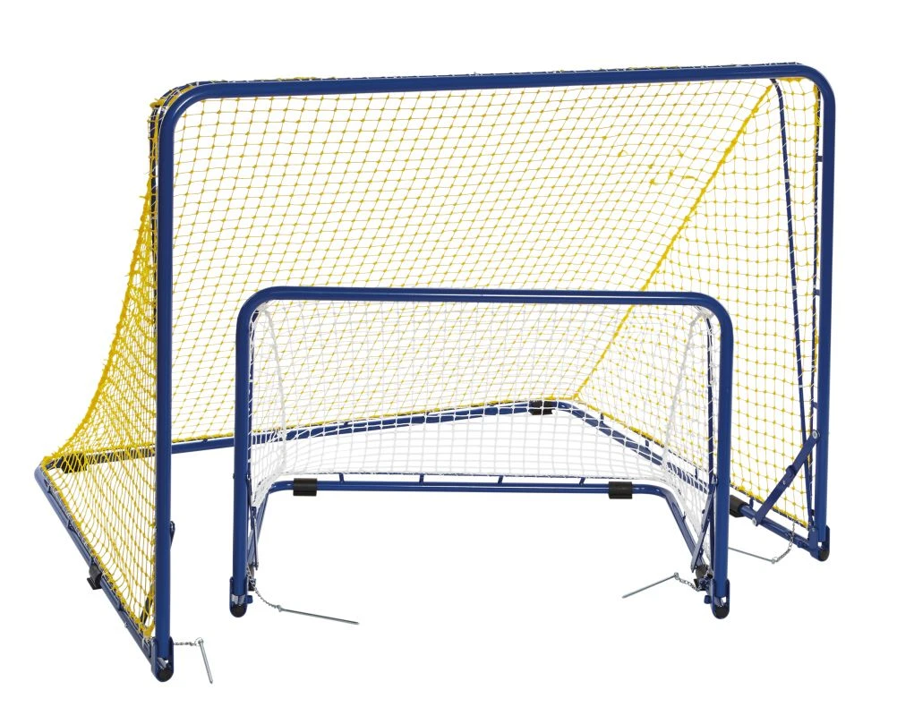 Tanga Sports® Fußballtor MINI Mit Hochklappbarem Bodenrahmen 1 Tanga Sports® Fußballtor MINI Mit Hochklappbarem Bodenrahmen