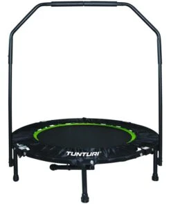 Fitness Trampolin, Faltbar Mit Haltebügel