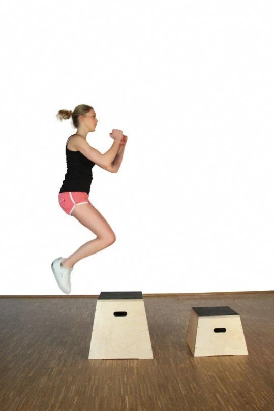 PlyoBox Aus Holz, Set 2 PlyoBox Aus Holz, Set – Bild 2