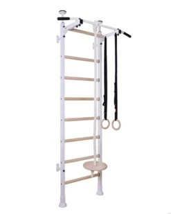 BenchK® Sprossenwand 521W Mit Klimmzugstange, Seil & Ringen