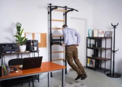 BenchK® Sprossenwand 522B Mit Klimmzugstange & Dip-Bügel -All Sport Verkauf K2387 A02 ecommerce