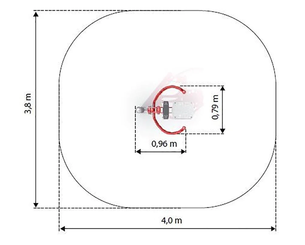 Inter-Play® Outdoor Brustpresse 2 Inter-Play® Outdoor Brustpresse – Bild 2
