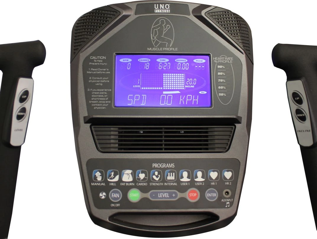 U.N.O.® FITNESS Crosstrainer XE 5.1 3 U.N.O.® FITNESS Crosstrainer XE 5.1 – Bild 3