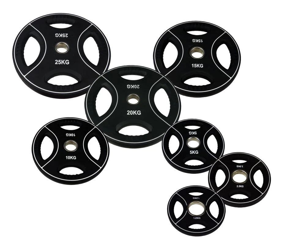 Hantelscheibe Mit PU-Beschichtung, Ø 50 Mm Bohrung 1 Hantelscheibe Mit PU-Beschichtung, Ø 50 Mm Bohrung