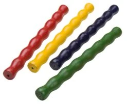 Staffelstab Aus Gewelltem Holz