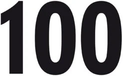 Startnummernsatz 1-100