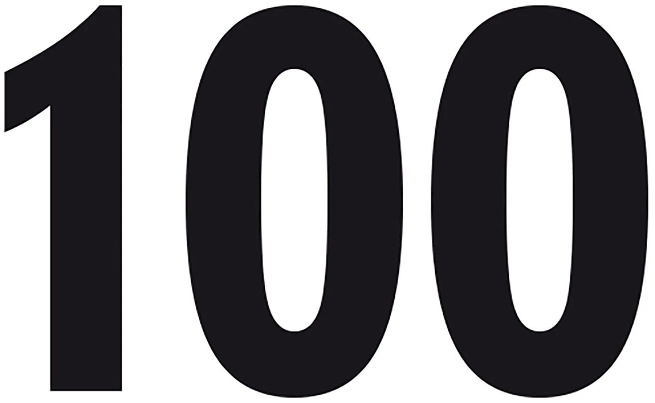 Startnummernsatz 1-100 Individuelles Design 2 Startnummernsatz 1-100 Individuelles Design – Bild 2