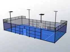 Kübler Sport® Padel Court PANORAMA