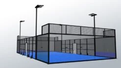 Kübler Sport® Padel Court PANORAMA -All Sport Verkauf T4703 A05 ecommerce