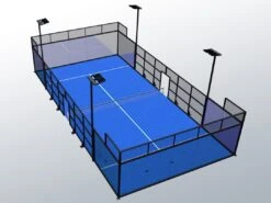 Kübler Sport® Padel Court PANORAMA -All Sport Verkauf T4703 A09 ecommerce