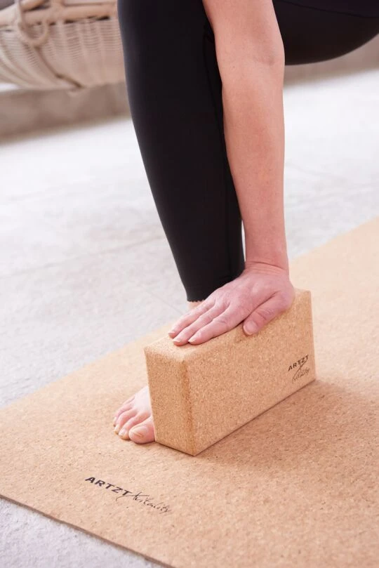 ARTZT Vitality® Yoga Block Kork 3 ARTZT Vitality® Yoga Block Kork – Bild 3